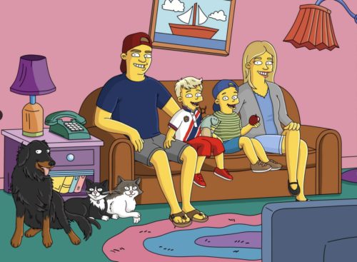 Custom Simpsons Portrait photo review