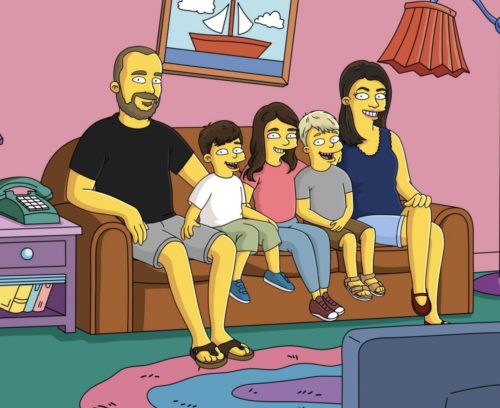 Custom Simpsons Portrait photo review