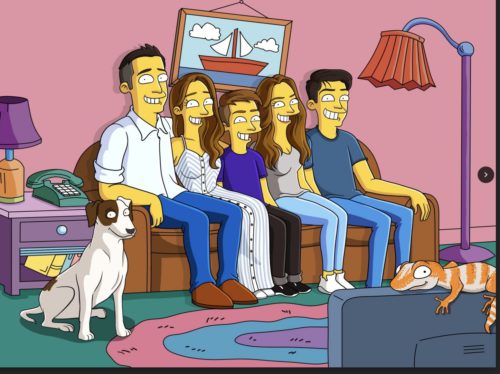 Custom Simpsons Portrait photo review