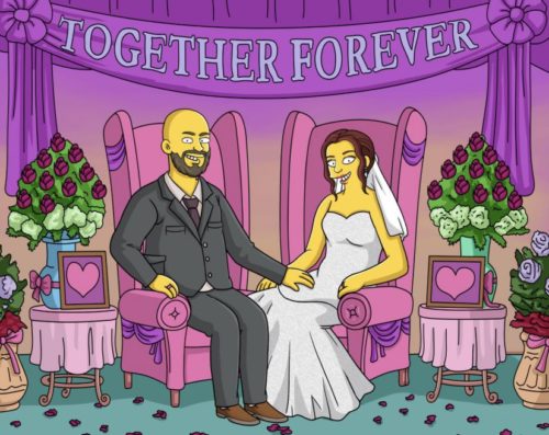 Custom Simpsons Portrait photo review