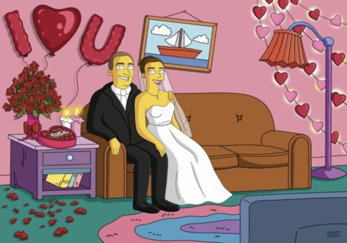 Custom Simpsons Portrait photo review
