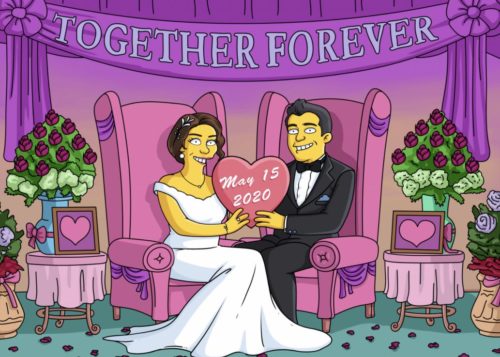 Custom Simpsons Portrait photo review