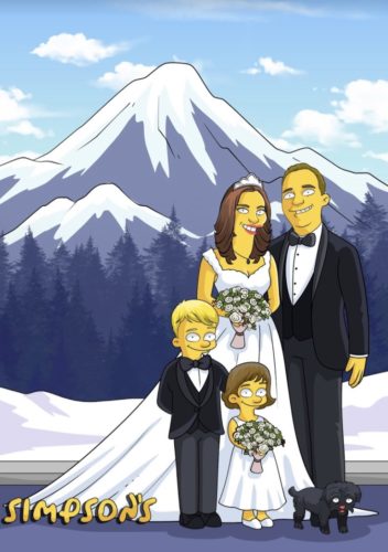Custom Simpsons Portrait photo review