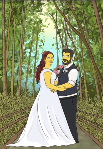 Custom Simpsons Portrait photo review