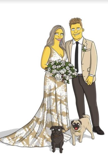 Custom Simpsons Portrait photo review