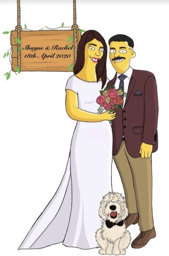 Custom Simpsons Portrait photo review