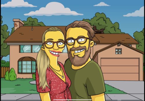 Custom Simpsons Portrait photo review