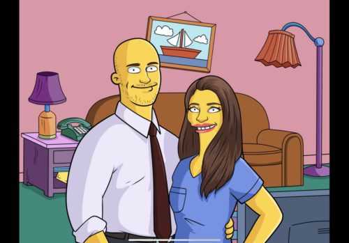 Custom Simpsons Portrait photo review