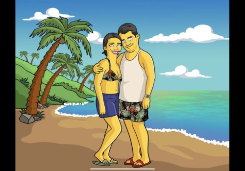 Custom Simpsons Portrait photo review