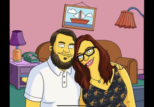 Custom Simpsons Portrait photo review