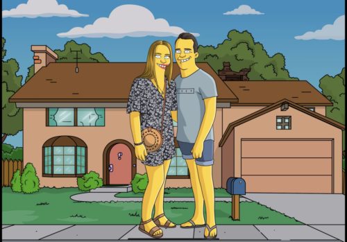 Custom Simpsons Portrait photo review