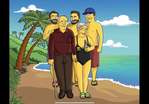 Custom Simpsons Portrait photo review