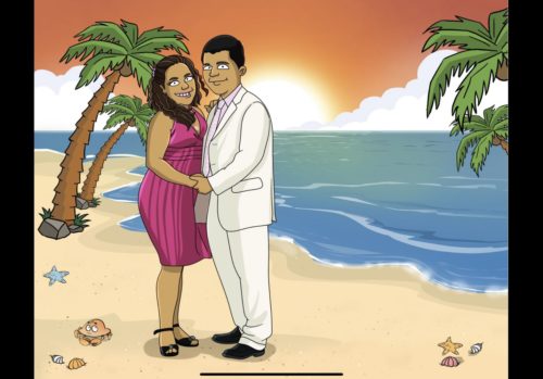 Custom Simpsons Portrait photo review