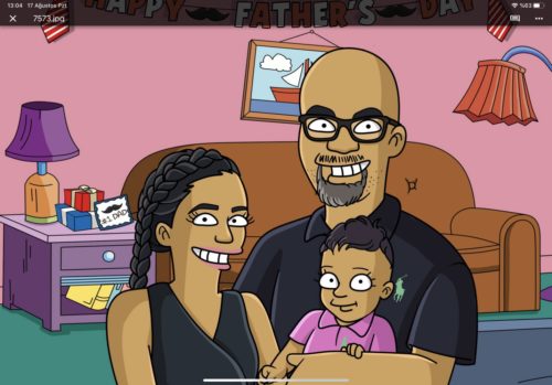 Custom Simpsons Portrait photo review