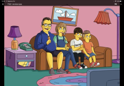 Custom Simpsons Portrait photo review