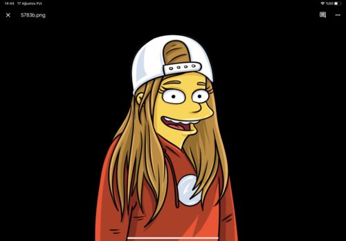 Custom Simpsons Portrait photo review