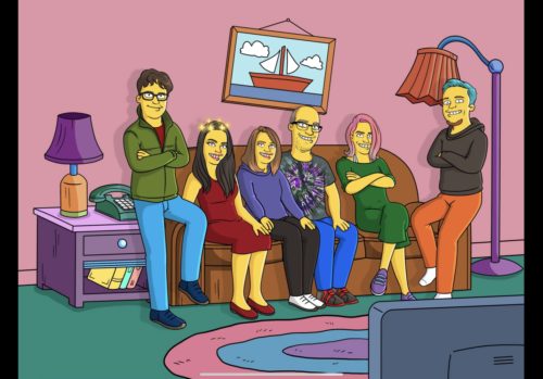 Custom Simpsons Portrait photo review