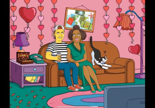 Custom Simpsons Portrait photo review