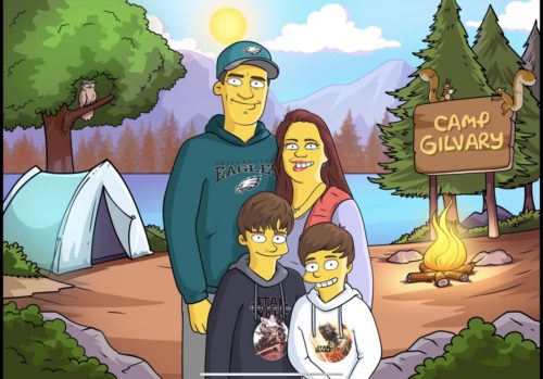 Custom Simpsons Portrait photo review