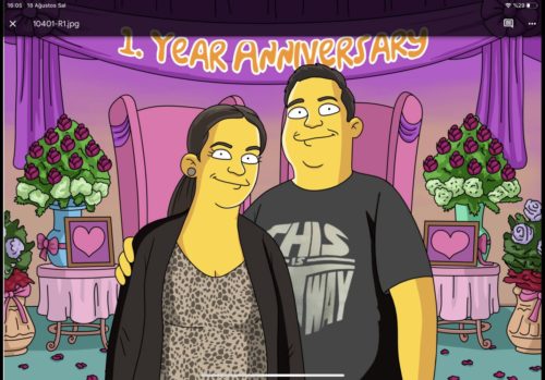 Custom Simpsons Portrait photo review