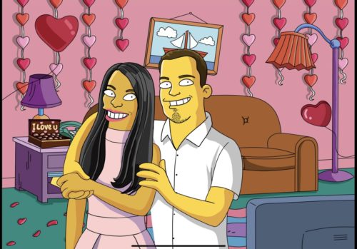 Custom Simpsons Portrait photo review