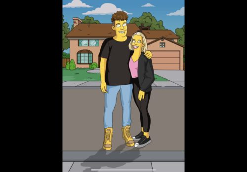 Custom Simpsons Portrait photo review