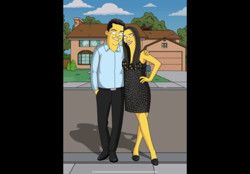 Custom Simpsons Portrait photo review