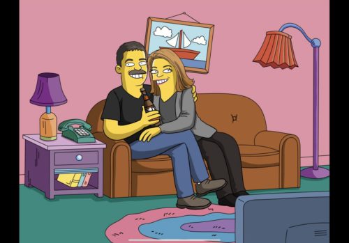 Custom Simpsons Portrait photo review