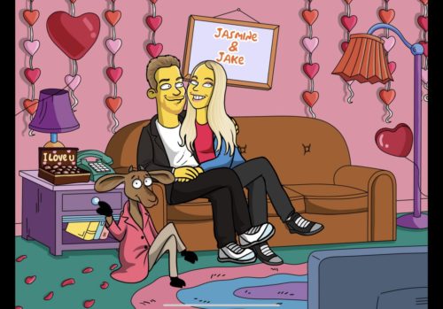 Custom Simpsons Portrait photo review