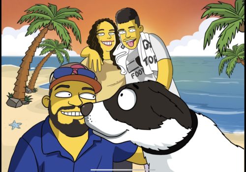 Custom Simpsons Portrait photo review