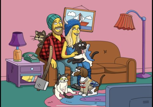 Custom Simpsons Portrait photo review