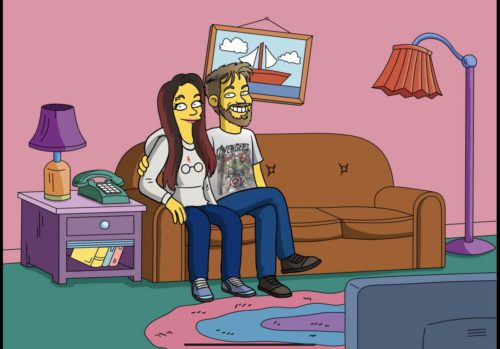 Custom Simpsons Portrait photo review