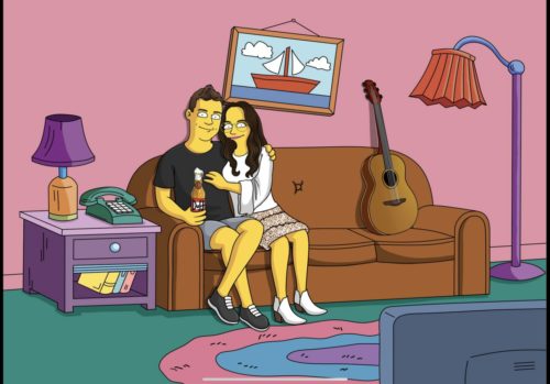 Custom Simpsons Portrait photo review