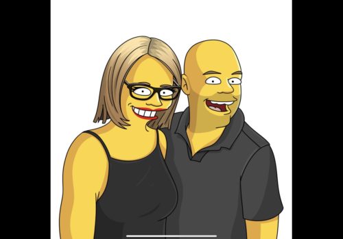 Custom Simpsons Portrait photo review