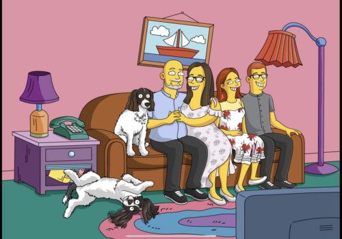 Custom Simpsons Portrait photo review
