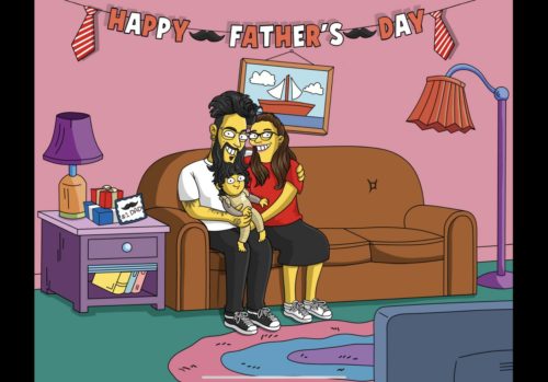 Custom Simpsons Portrait photo review