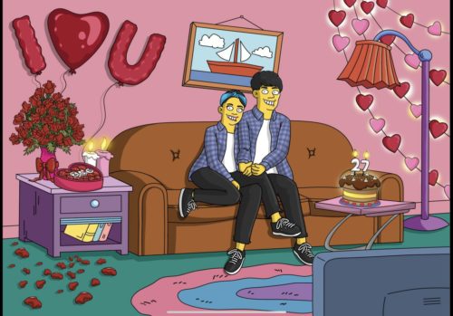 Custom Simpsons Portrait photo review