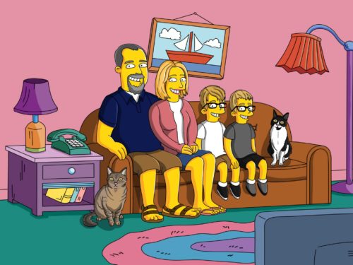 Custom Simpsons Portrait photo review