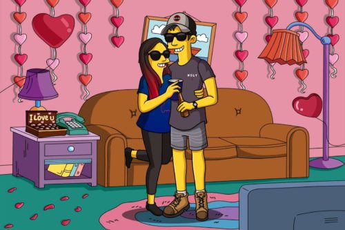Custom Simpsons Portrait photo review