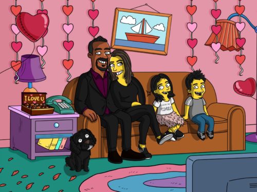 Custom Simpsons Portrait photo review