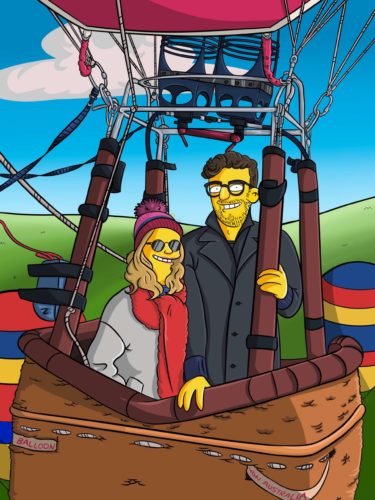 Custom Simpsons Portrait photo review
