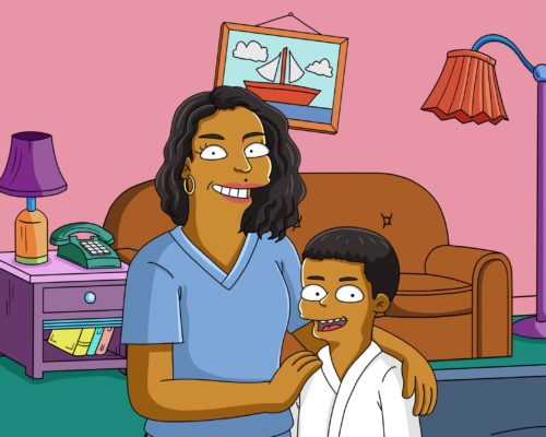 Custom Simpsons Portrait photo review