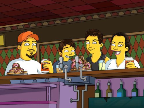 Custom Simpsons Portrait photo review