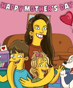 mothers-day-couch-custom-image-half-body