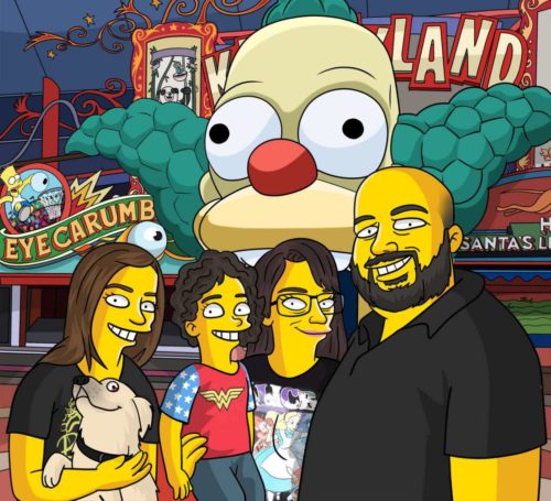 Custom Simpsons Portrait photo review