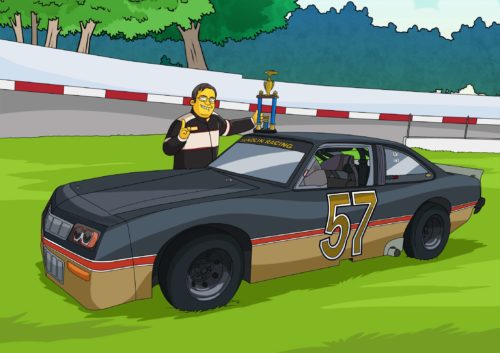 Custom Simpsons Portrait photo review