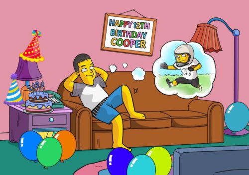 Custom Simpsons Portrait photo review