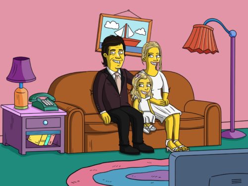 Custom Simpsons Portrait photo review